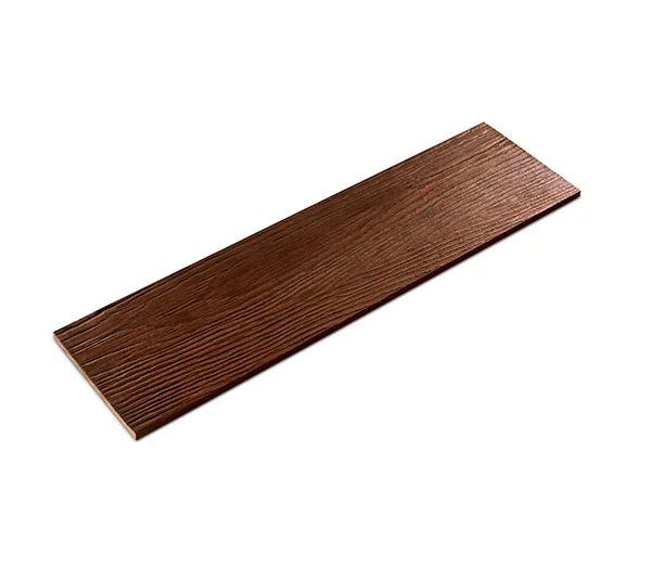 ArteSeries fiber cement cedar wood plank: Coco Brown