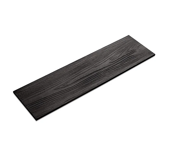 ArteSeries fiber cement teak wood plank: Ebony