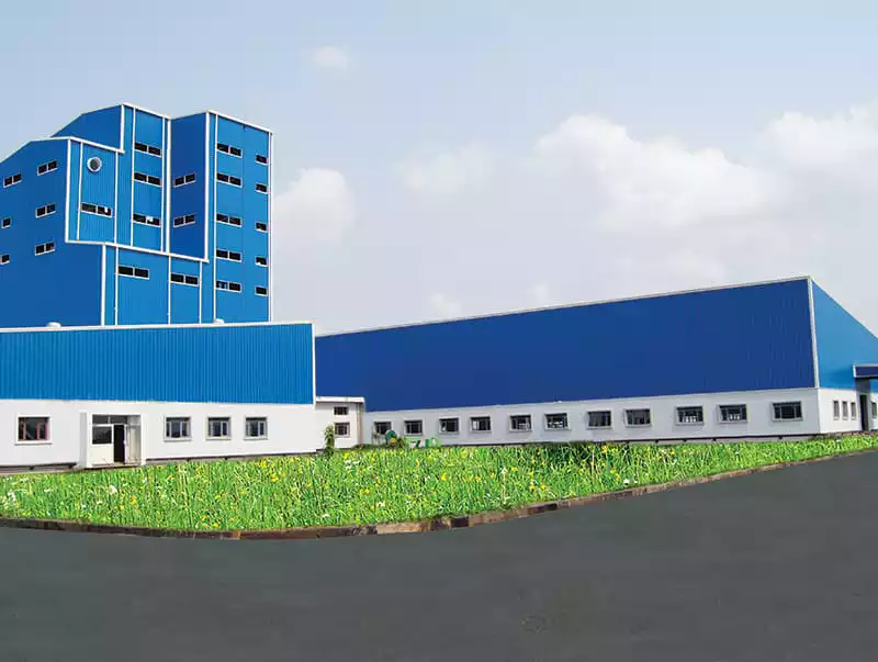 Everest Industries complex PEB construction for Godrej Agrovet Ltd