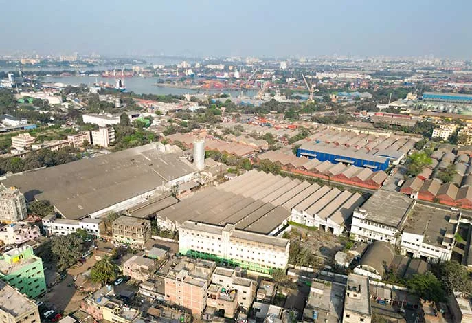 Everest Industries Ltd Plant Location at Calcutta Works, Kolkata