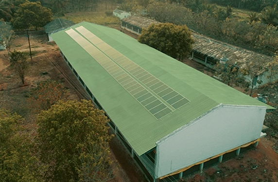Anti-fungal Everest Colour Coated Asbestos Roofing Sheets For Poultry Farm